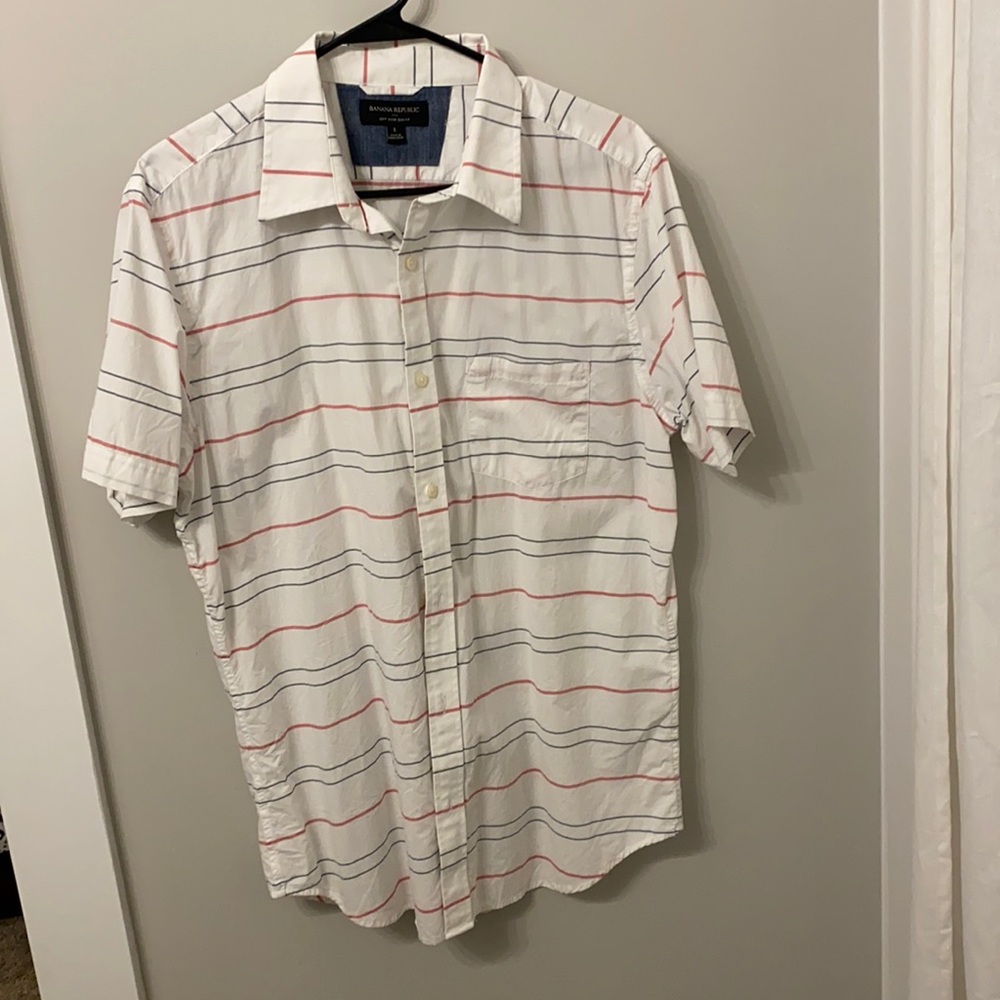 Banana Republic Men’s Short sleeve button up